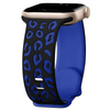 Obvius Silicone Strap With Engraved Leopard Pattern