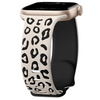 Obvius Silicone Strap With Engraved Leopard Pattern