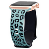 Obvius Silicone Strap With Engraved Leopard Pattern