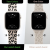 Obvius Silicone Strap With Engraved Leopard Pattern