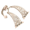 Millie Diamond Metal Cuff Strap