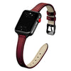 Aurum Slim Genuine Leather Strap