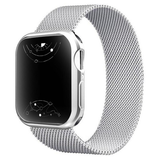 Jasper Milanese Stainless Steel Strap With Case