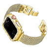 Aliqui Designer Stainless Steel Strap + Case