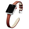 Aurum Slim Genuine Leather Strap