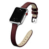 Aurum Slim Genuine Leather Strap