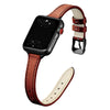 Aurum Slim Genuine Leather Strap