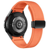 Plurimi Genuine Leather And Silicone Galaxy Strap