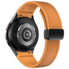 Plurimi Genuine Leather And Silicone Galaxy Strap