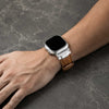 Ferronix Genuine Leather Metal Strap