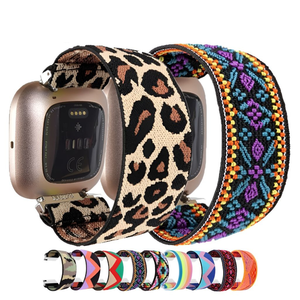 Ostium Bohemia Elastic Nylon Fitbit Versa Strap