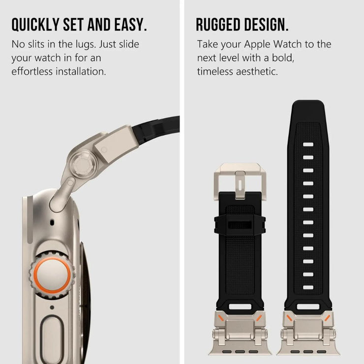 Lacertus Rugged Silicone Sports Strap