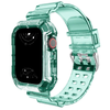 Glacier Transparent Silicone Stylish Strap + Case