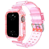 Glacier Transparent Silicone Stylish Strap + Case