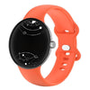 Amavi No Gap Silicone Sports Strap For Google Pixel Watch