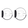 Monstro Milanese Steel Strap For Fitbit Series