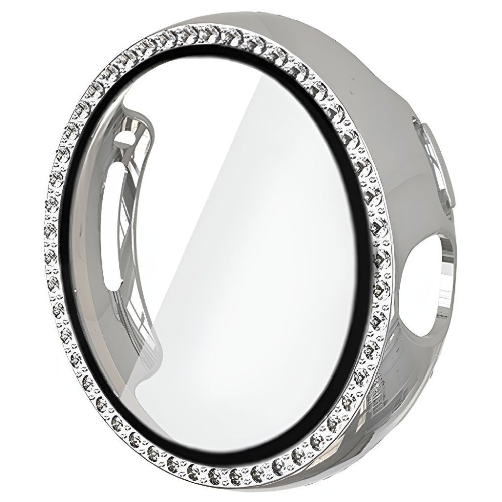 Rupes Screen Protector With Full Bling Diamond Frame for Google Pixel Watch - Astra Straps