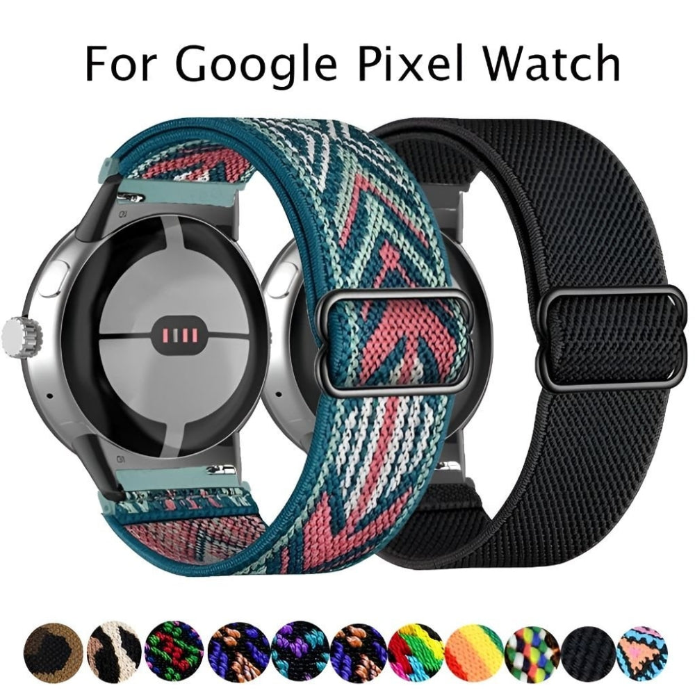 Tango Elastic Nylon Band For Google Pixel Watch/Watch2/Watch3, Bohemian ...