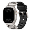 Venio Silicone Rugged Metal Strap