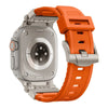 Venio Silicone Rugged Metal Strap
