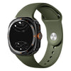 Adepto Silicone Sport Strap For Galaxy Watch Ultra