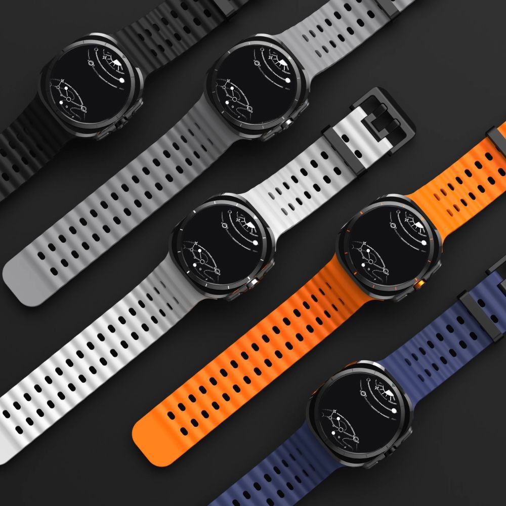 Agilis Breathable Silicone Sports Galaxy Band - Astra Straps
