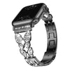 Amabilis Diamond Butterfly Stainless Steel Strap