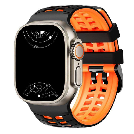 Arche Two-Tone Silicone Sports Band - Astra Straps