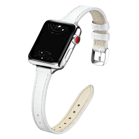 Aurum Slim Genuine Leather Strap
