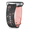 Bene Engraved Floral Silicone Galaxy Strap