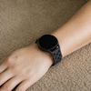 Acervus Engraved Dog Paw Silicone Galaxy Strap