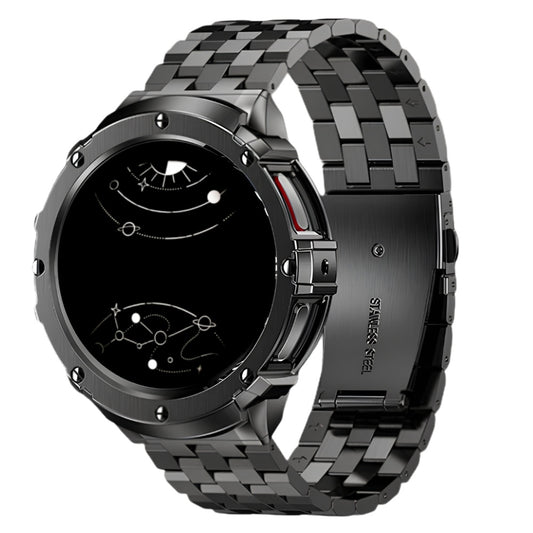 Carui Stainless Steel Strap With Case for Galaxy Watch 5 Pro