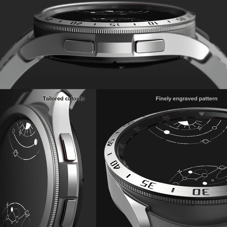 Denuo Stainless Steel Galaxy Strap With Case And Glass