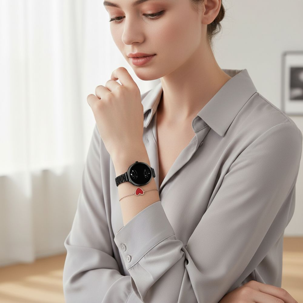 Eluvies Slim Stainless Steel Galaxy Band - Astra Straps