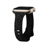 Gratus Leopard Engraved Slim Silicone Strap