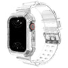 Glacier Transparent Silicone Stylish Strap + Case