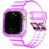 Glacier Transparent Silicone Stylish Strap + Case