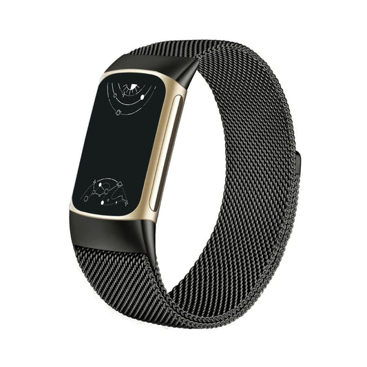 Lacteus Milanese Steel Strap For Fitbit Charge