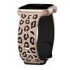 Obvius Silicone Strap With Engraved Leopard Pattern