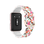 Offero Printed Silicone Strap For Galaxy Watch Fit3