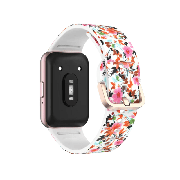 Offero Printed Silicone Strap For Galaxy Watch Fit3