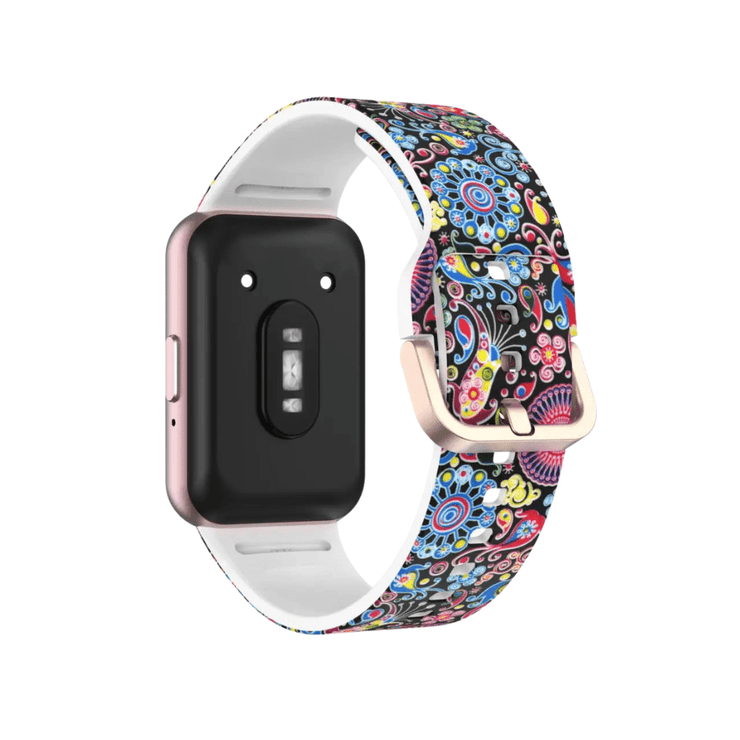 Offero Printed Silicone Strap For Galaxy Watch Fit3