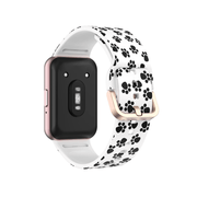 Offero Printed Silicone Strap For Galaxy Watch Fit3