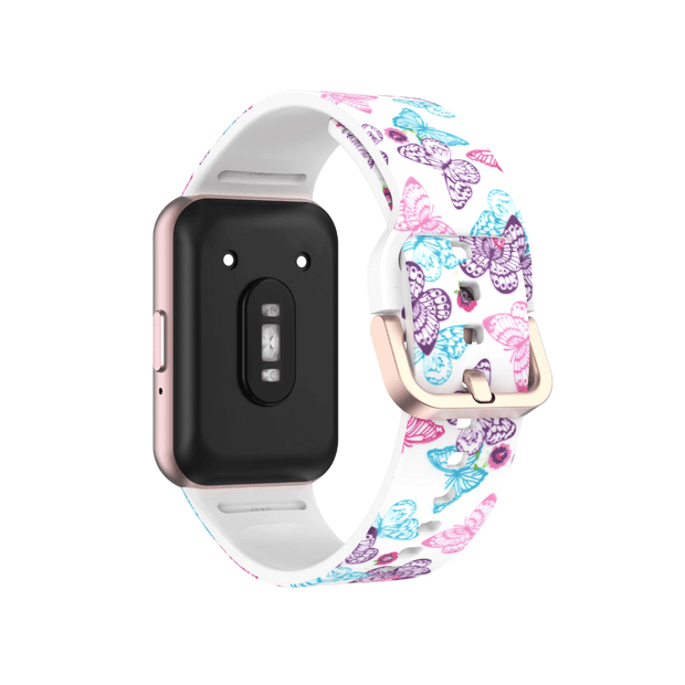 Offero Printed Silicone Strap For Galaxy Watch Fit3