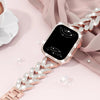 Polleo Diamond Bedazzled Luxury Steel Strap