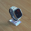 Aureus Engrave Leopard Silicone Strap With Glass Case