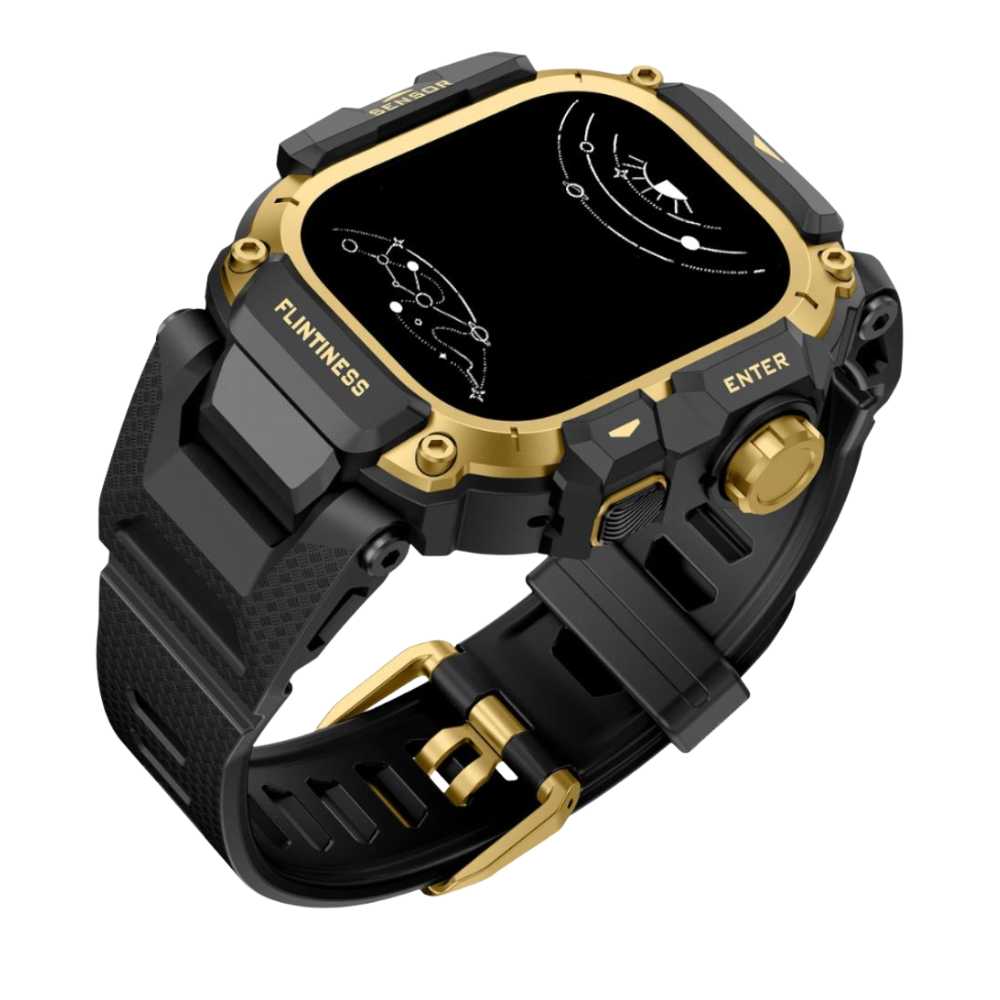 Queo Shockproof Silicone Sport Band With Case - Astra Straps