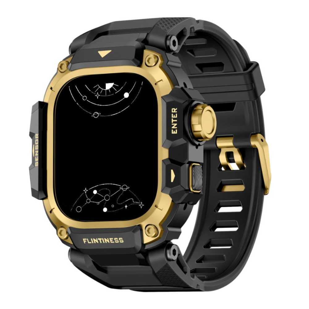 Queo Shockproof Silicone Sport Band With Case - Astra Straps