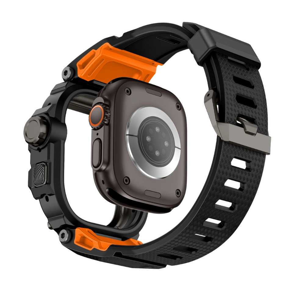 Queo Shockproof Silicone Sport Band With Case - Astra Straps