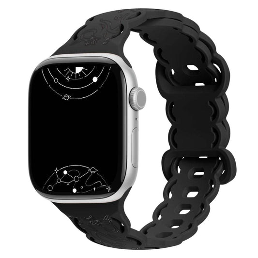Via Engraved Silicone Band - Astra Straps
